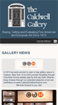 Mobile Screenshot of caldwellgallery.com
